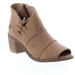 Roan By Bed Stu Katherine Womens Brown Leather Ankle & Booties Boots size 7.5